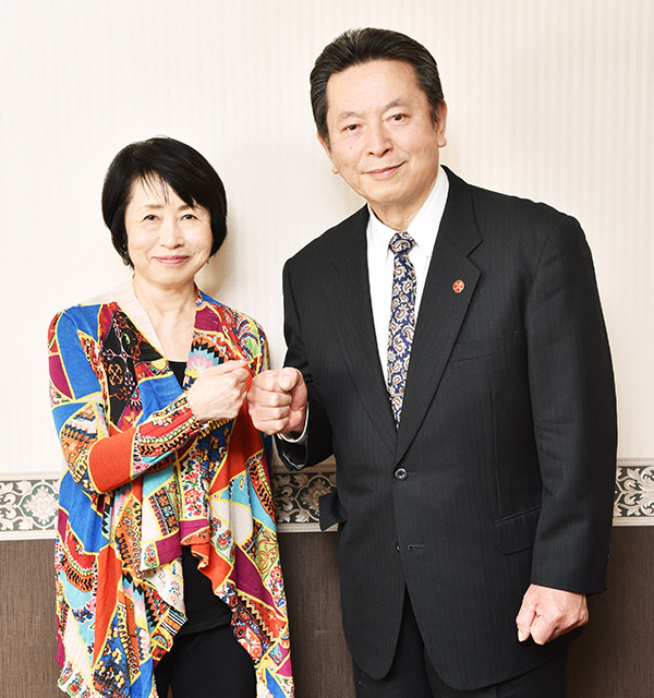 安河内眞美さんと健康鼎談を行いました