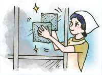 ガラスは両面からみがけ
